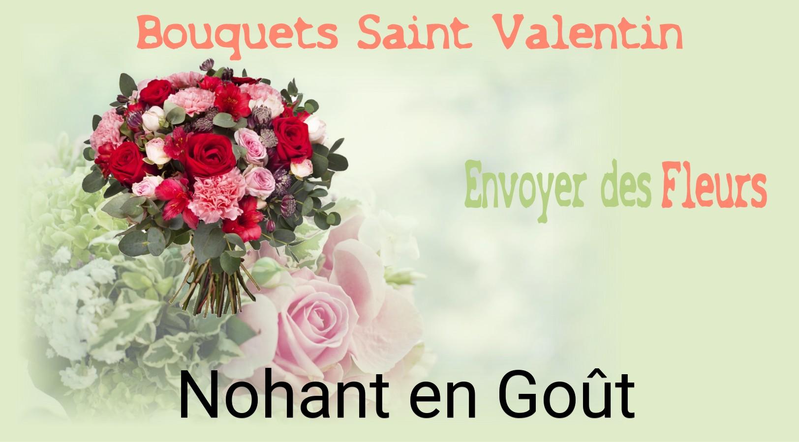 Roses de Saint-Valentin livrées à Nohant-en-Goût