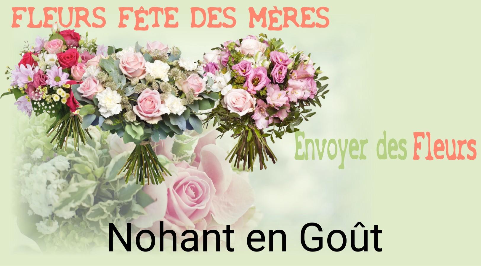 Bouquet de Fête des Mères livré à Nohant-en-Goût